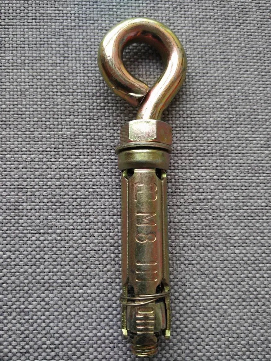 Carbon/ Stainless Steel Anchor Bolt High Tensile Strength Yellow Zinc