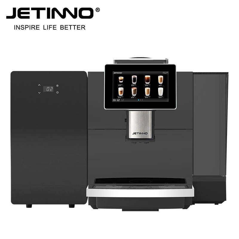 Jetinno Jl15 Double Boiler Hiqh Efficient Coffee Machine Automatic Espresso with Milk Frother Coffee Machine Automatic