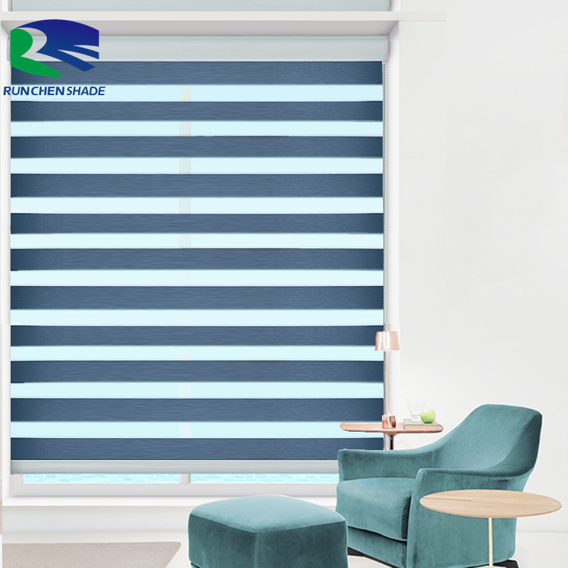 Electric Blackout Roller Blinds Smart Motorized Zebra Blinds