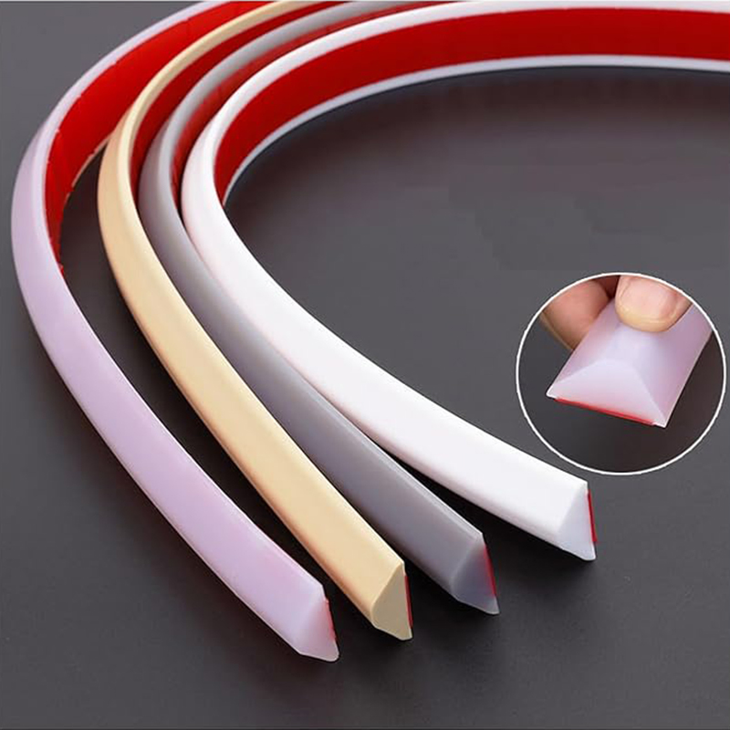 Self-Adhesive Waterproof Floor Tub Sink Bathroom Sealant Sealing Trim Strip Self