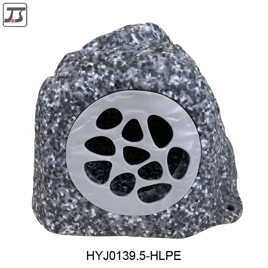 Empty Outdoor Lawn Speaker Cabinet Stone Shape (139)