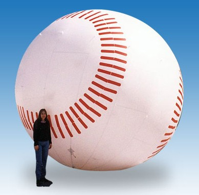 2023 New Outdoor Big Inflatable Sports Baseball Ball Replica Model for Sale