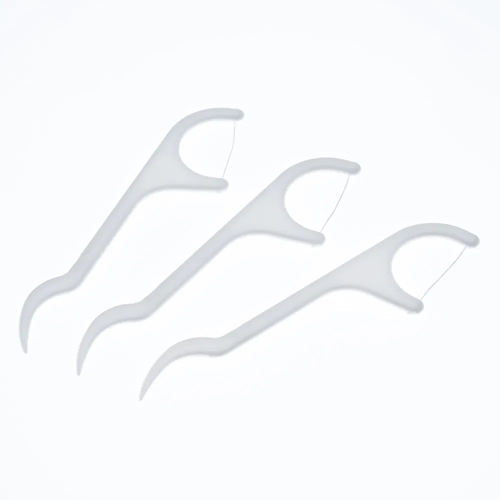 Bulk Biodegradable Personalized Eco Friendly Flosser Vegan Silk Tooth Nylon Dental Floss Pick