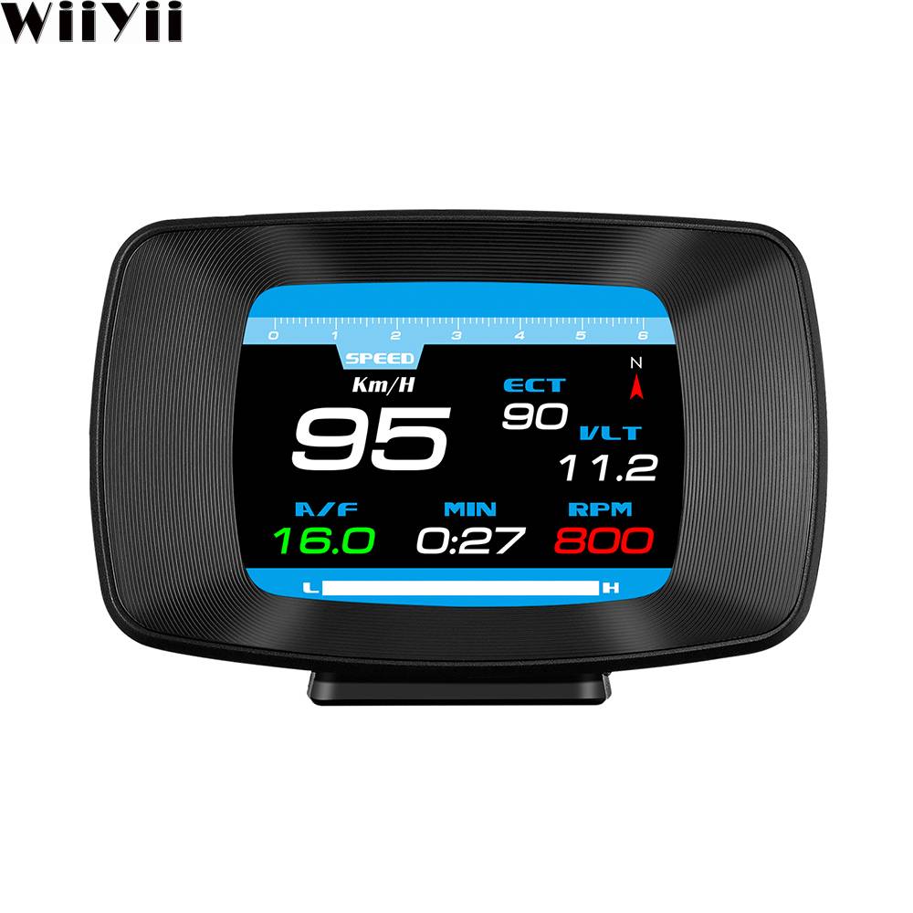 Диагностический сканер автомобильный OBD2 с GPS P13