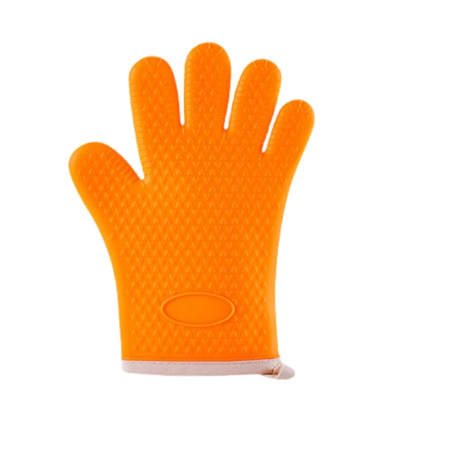 Silicone Smoker Oven Gloves -Extreme Heat Resistant BBQ Gloves -Handle Hot Food Right on Your Smoker Grill Fryer & Pit Waterproof Oven Mitts