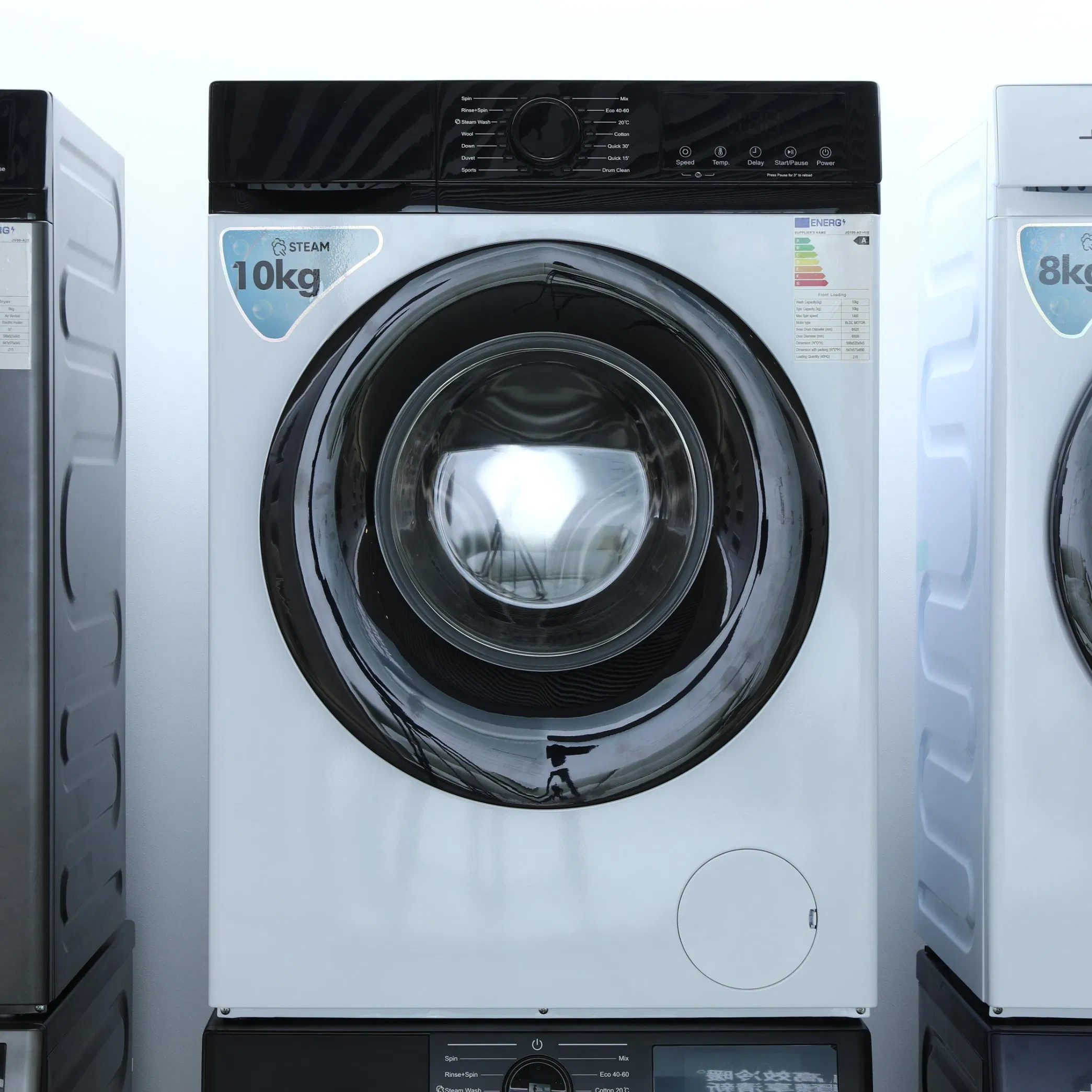 8kg Compact Front Load Automatic Drum Washing Machine