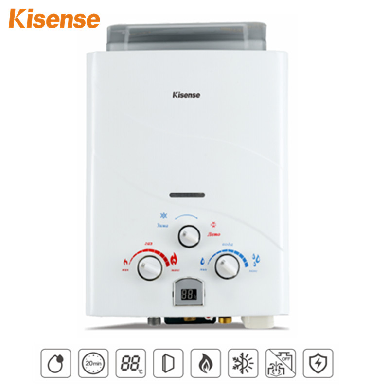 Safe Gas Water Heater with Automatic 75° Overheating Protection