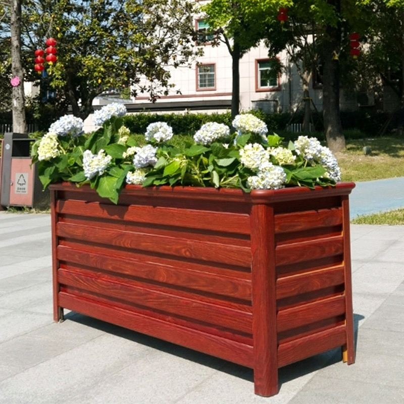 Premium Aluminum Planter Set for Modern Garden Designs