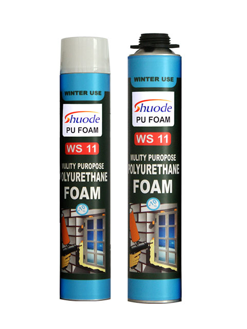 300ml High Quality Winter Use Spray Fireproof Insulation Adhesive PU Foam