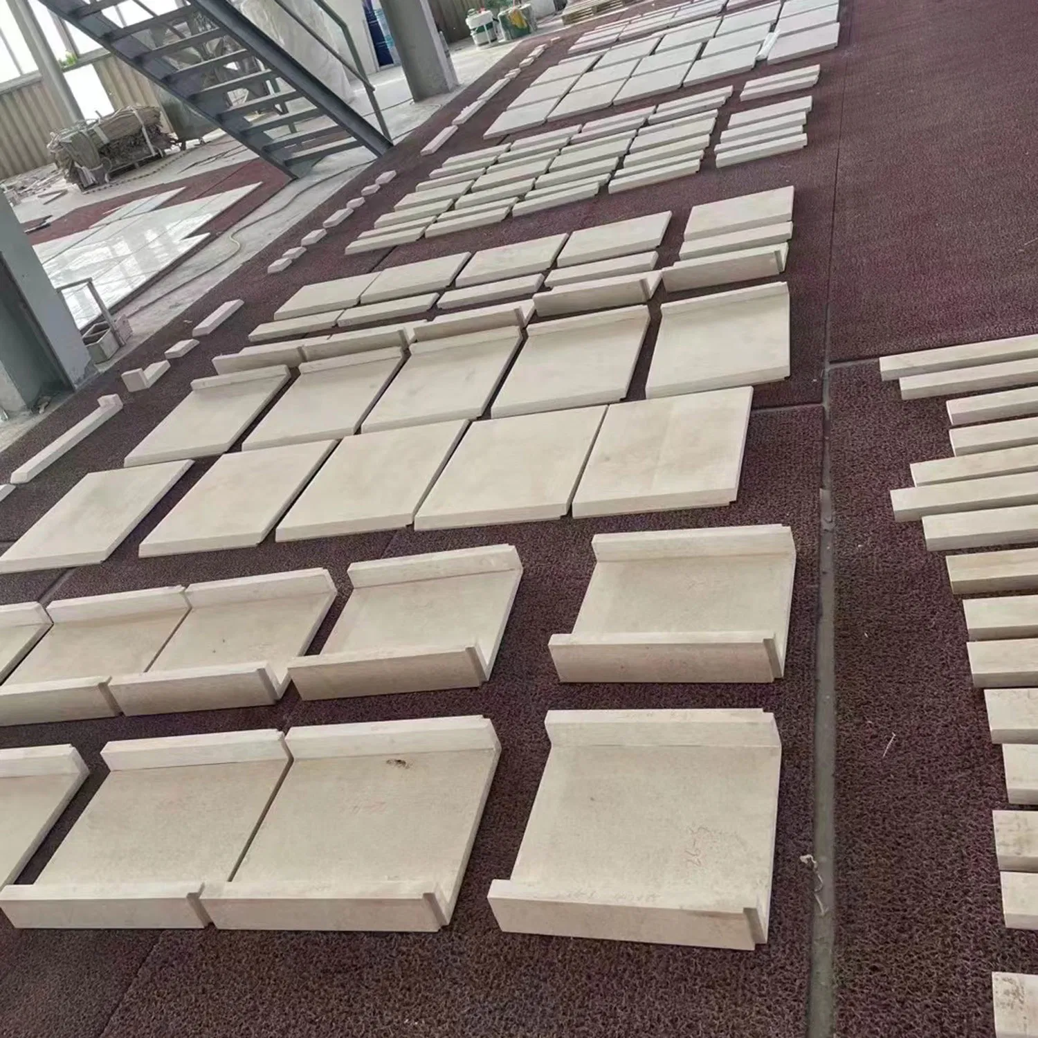 Marble Limestone Floor Tiles Bullnose Stone Pool Coping and Paver Beige Limestone