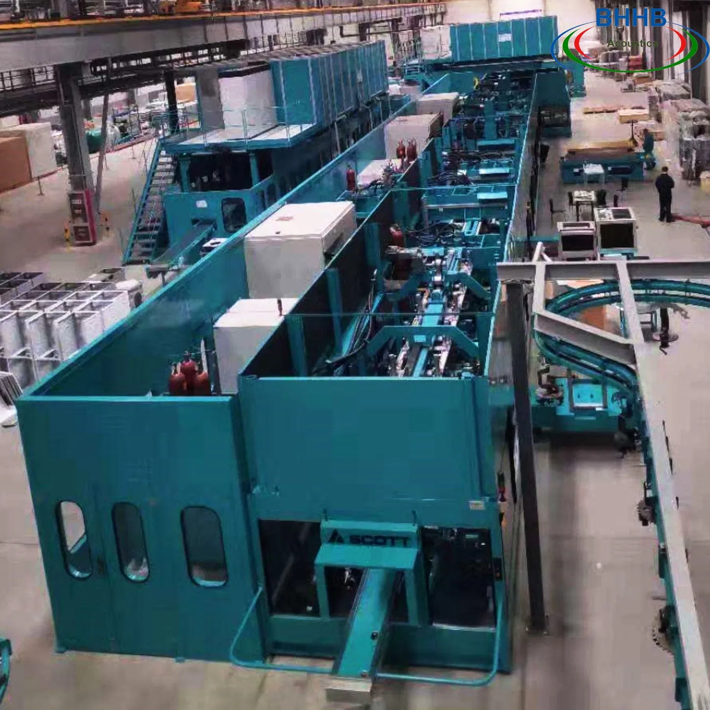 Sound Insulation Devices for Equipment in The Factory Building - Acoustic Barriers