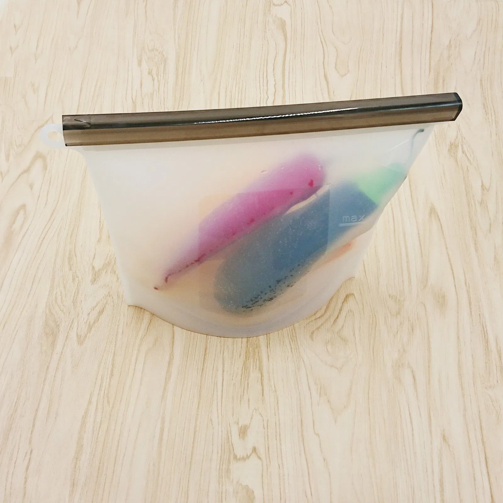 Reusable Silicone Food Storage Bags, Leak Proof Dishwasher Safe Reusable Freezer Bags for Food Storage Containers