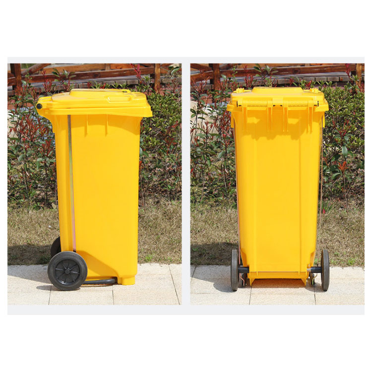 Hospital Waste Bin with Foot Pedal Medical Pharmaceutical Clinical Waste Container