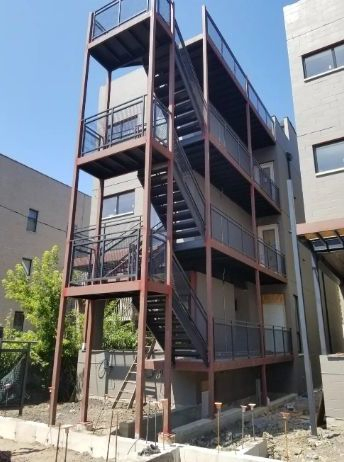 Steel Stairs and Ramps/Anti-Corrosion/Security Features and Design Flexibility