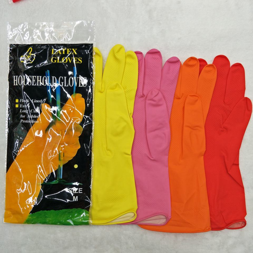 Wholesale Household Protective Food Grade Synthetic Latex Household Disposable Black Nitrile Work Gloves