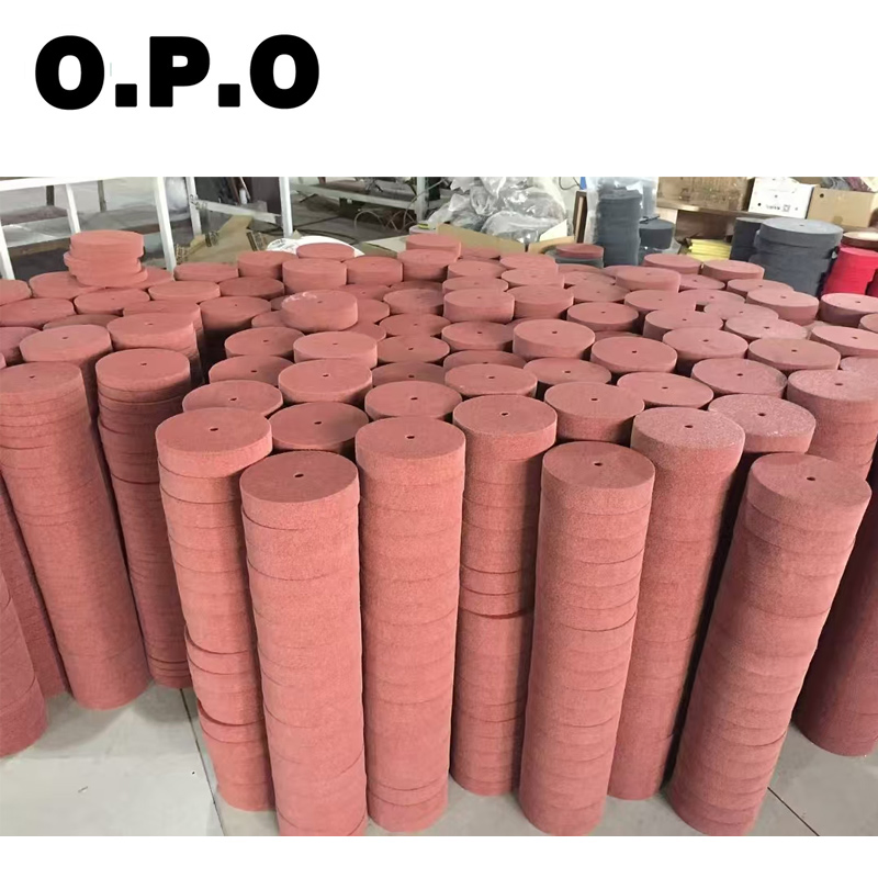 Полировальный круг из нейлона 8x2 дюйма, бордовый