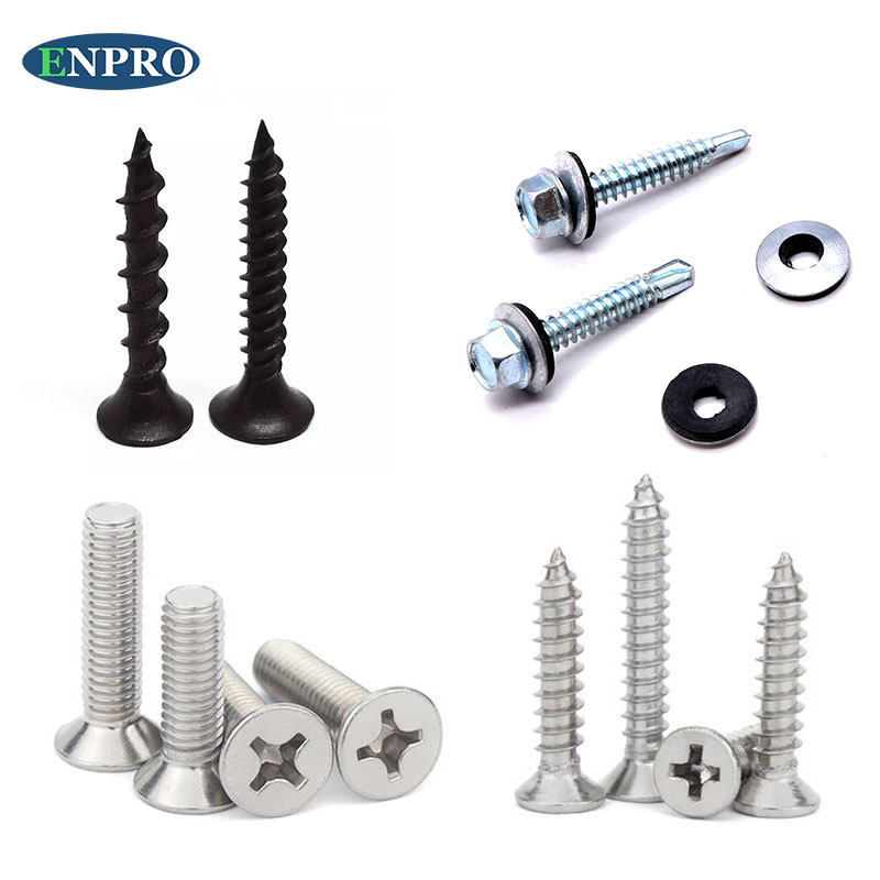 Stainless Steel Roofing Screw DIN7982 DIN7504/Metal Screw/ Hex Head Self Drilling Screw/Black Screw/Self Tapping Screw/Machine Screw DIN 7991/Drywall Screw
