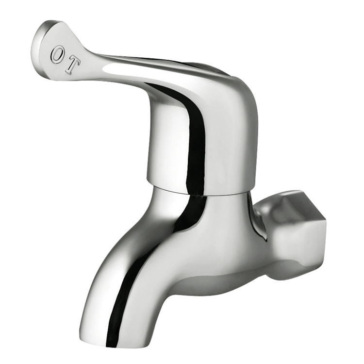 Classic Smooth Surface Garden Wall Mounted Customized Stainless Steel Bib Tap