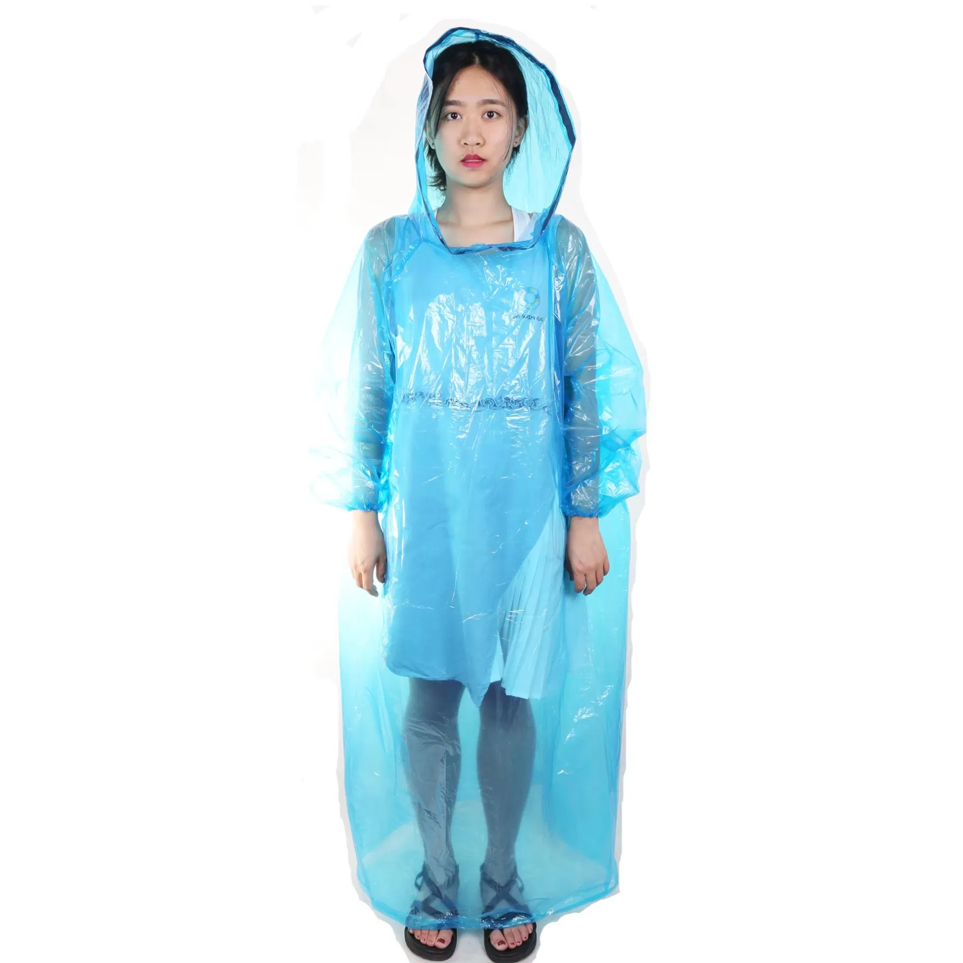 Portable Disposable Poncho Raincoats for Men Women Rain Poncho Emergency Waterproof Rain Coat for Adults