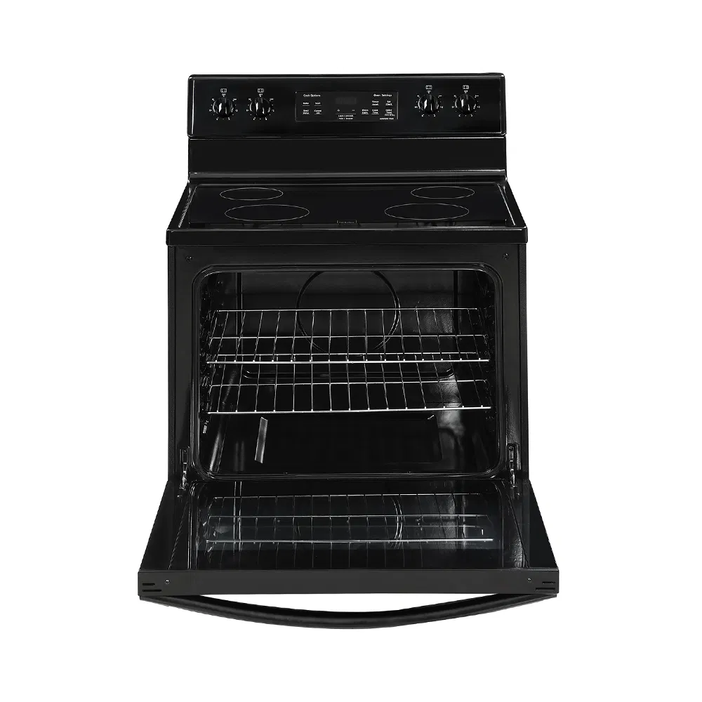4 Plate Cooktop Home Freestanding Stainless Steel Gas Range Built in Oven