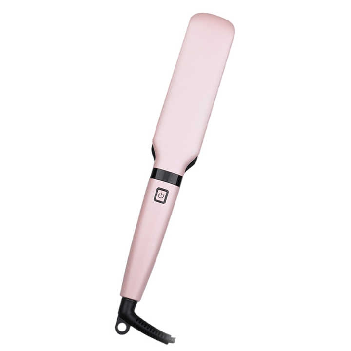 2 in 1 Hair Straightener PTC Heating Home Salon Flat Iron Fast Heating Curling Iron