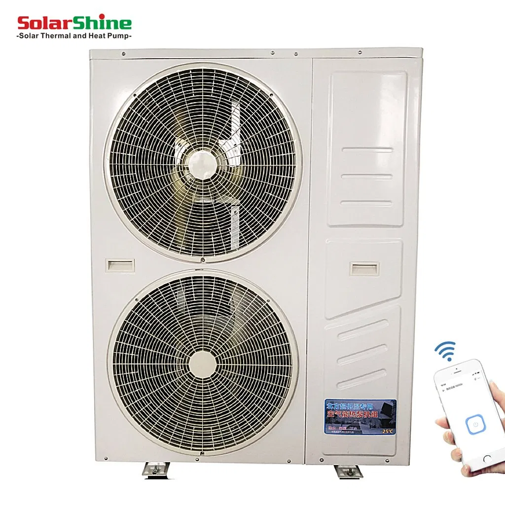 CE ERP+++ Air to Water Heat Pump Water Heater for House Heating Cooling Europe Poland