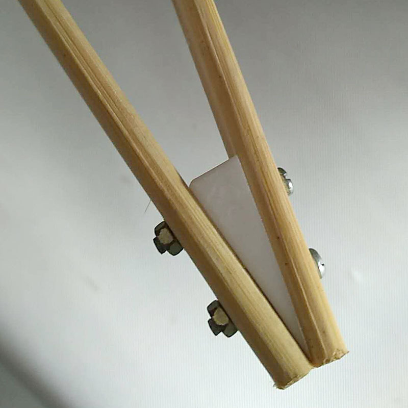 Eco Friendly Bamboo Garbage Tongs for Picking up Litter