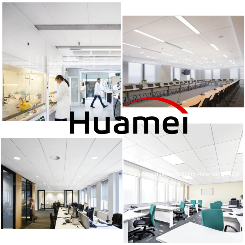 Acoustic Drop Ceiling Tile and Panels Fiberglassceiling Board