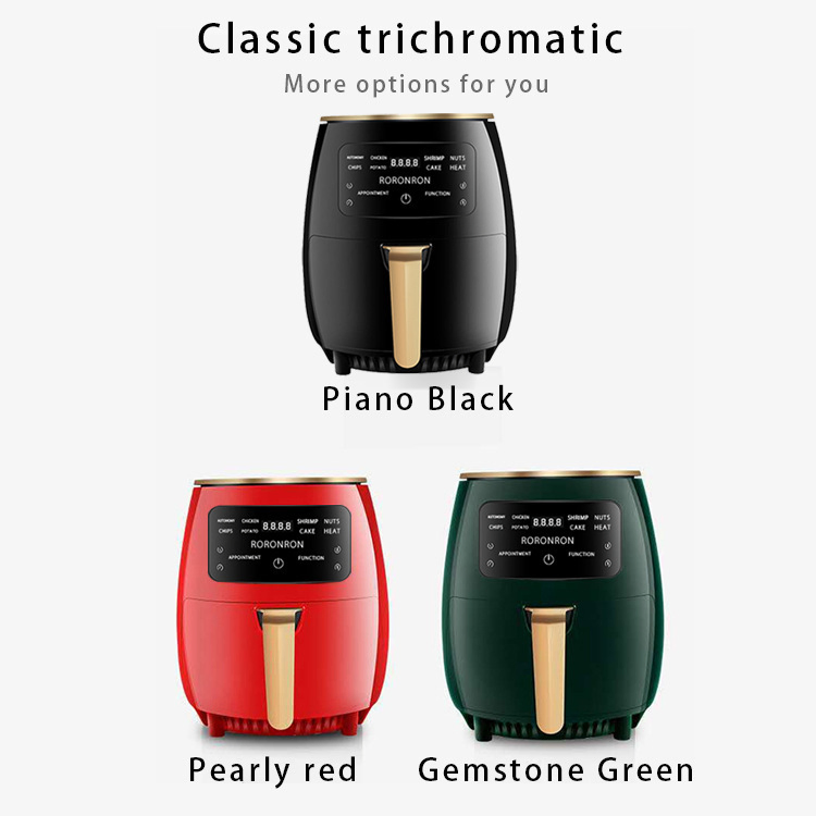 Factory Wholesale Air Fryer Household Cookware 4.5L Automatic Oil Free Electric French Fries Machine
