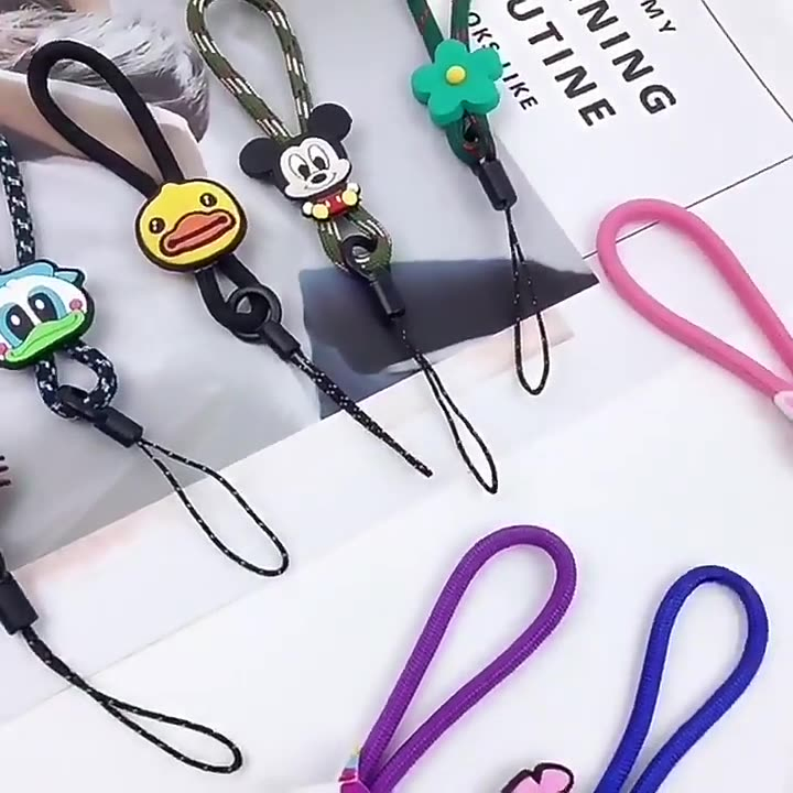 Wrist Lanyard Reflective Hand Srap Lanyards for Key Phone ID Card