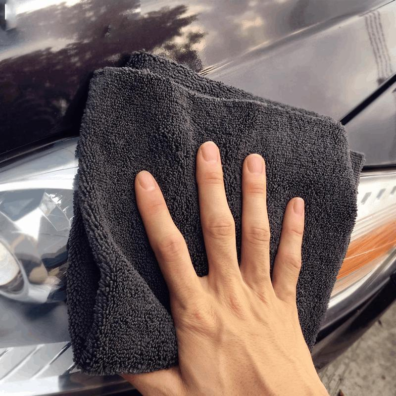 2023 New Design Microfiber Towel 40X40 Car Detailing Microfiber Cleaning Cloth