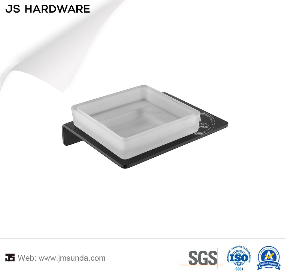 Matte Black Hotel Stainless Steel 304 Bathroom Hardware Soap Dish Holder