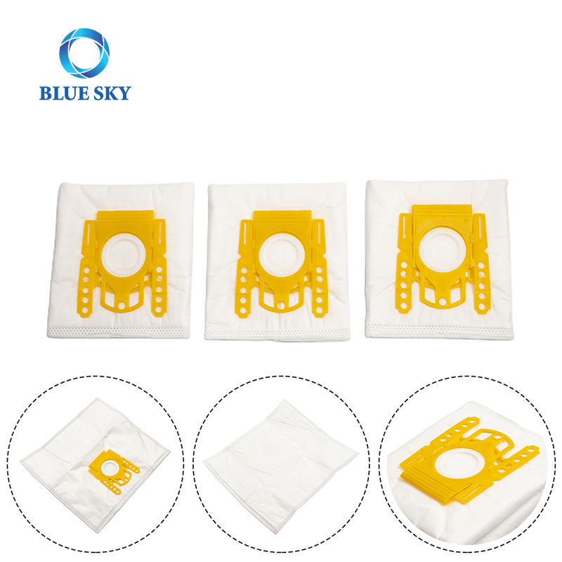 Washable Reusable Non-Woven Dust Fleece Filter Bags for Karcher Vc 2 Vc6100 Vc6 200 Vc6300 6.904-329.0 Vacuum Cleaner