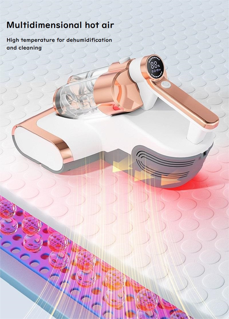 New 13kpa Portable Handhold UV Dust Mite Remover Controller Cleaner