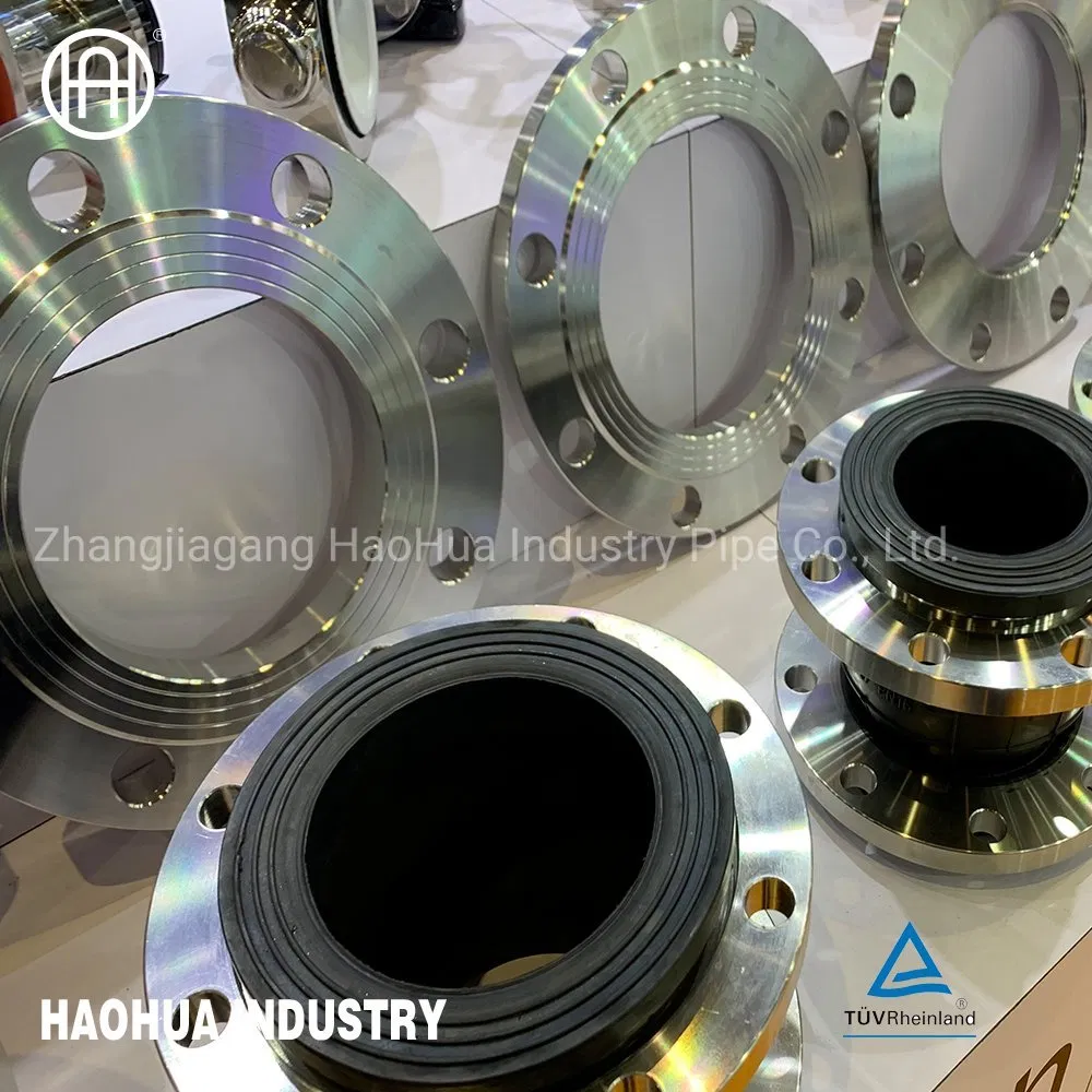 Lexible Rubber Joint Connector Pipeline Bellows Compensator Price EPDM Flanged Rubber Expansion Joint
