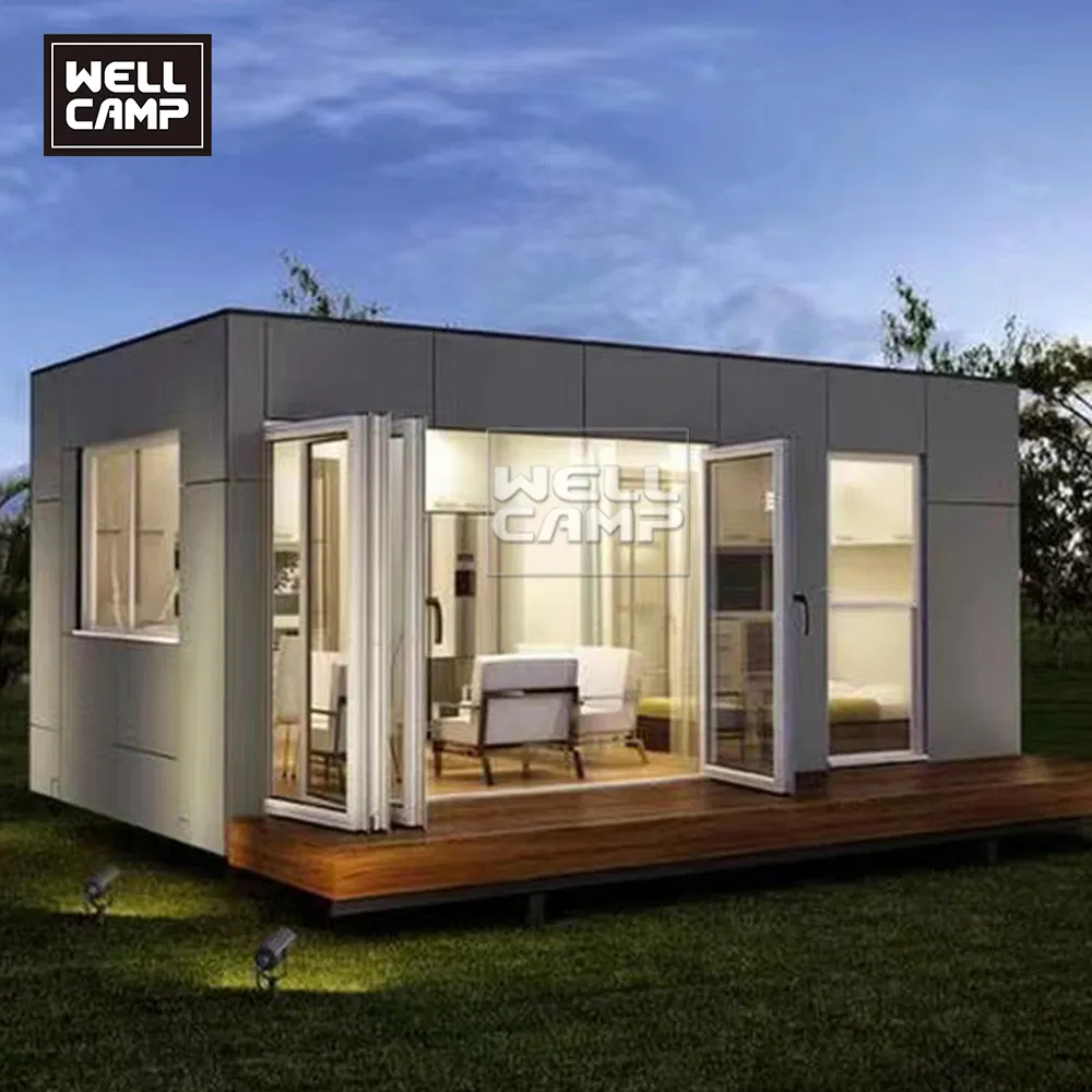 ODM Fireproof Steel Structure Shipping Office Prefabricated Tiny Mobile Luxury Container House