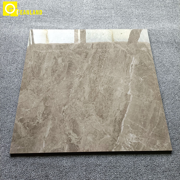 Foshan Home 600X600 Gray Polished Glazed Porcelain Floor Tile Price