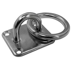 High Quality Stainless Steel 304/316 Square Eye Plate for Rigging Hardware