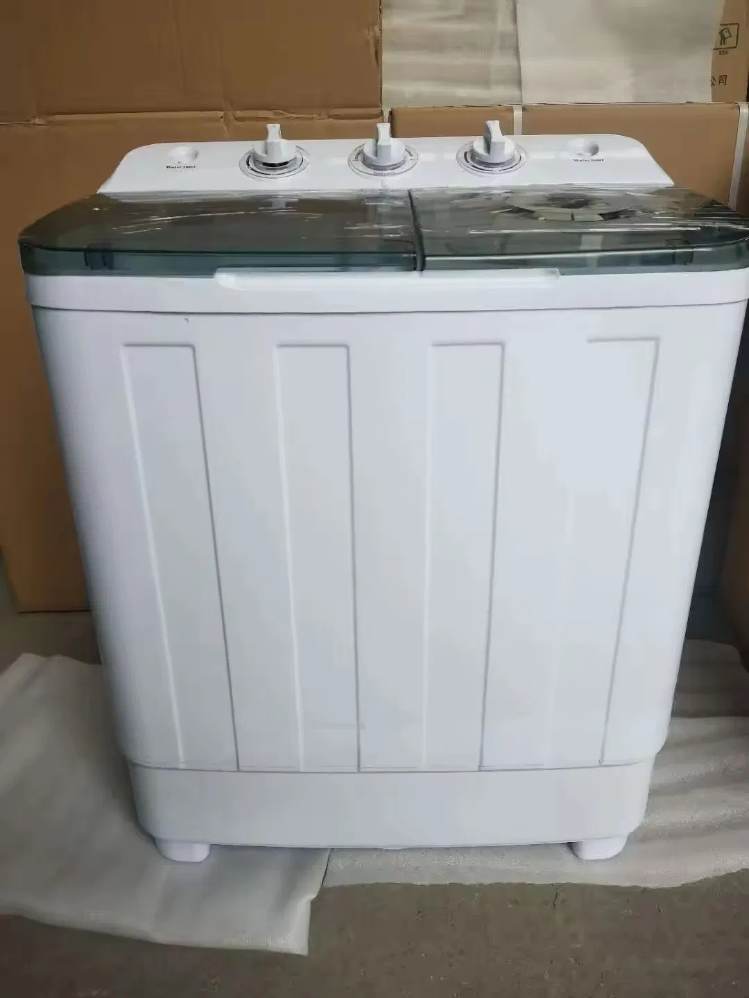 6.0kg Small Portable Home Top-Loading Semi-Automatic Twin Tub Washing Machine