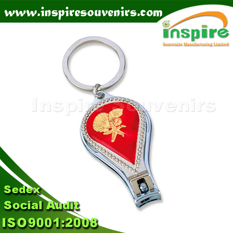 I Love London Customized Nail Clipper with Keychain