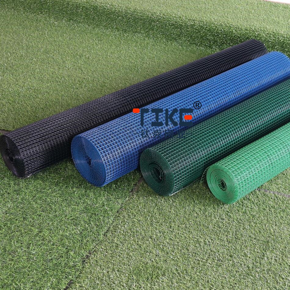 Green PVC Coated Hot Dipped Galvanized Welded Wire Mesh