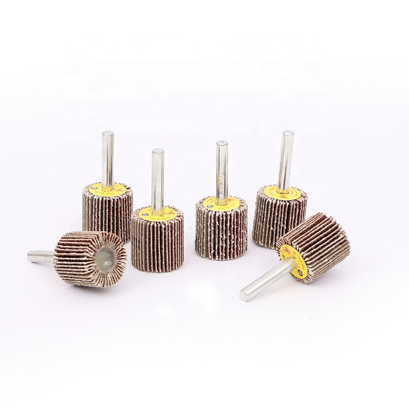 Абразивные лепестковые круги с хвостовиком из оксида алюминия