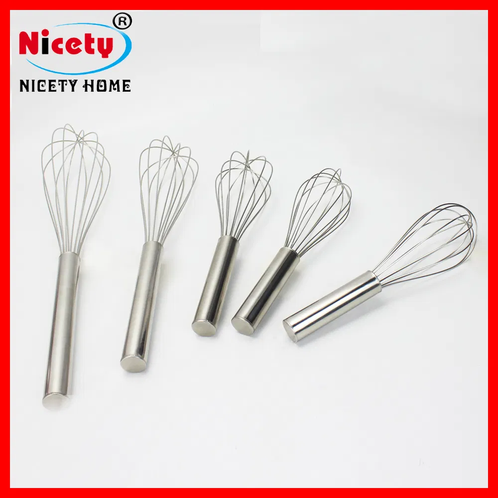 High Quality Kitchen Baking Whisk Stainless Steel Hand Blender Egg Beater