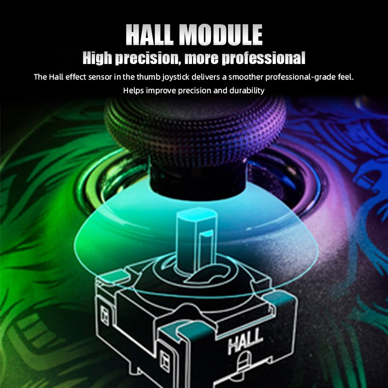 Hot Selling Wireless Bt Game Controller with RGB Compatible with X-Box Series X|S PC