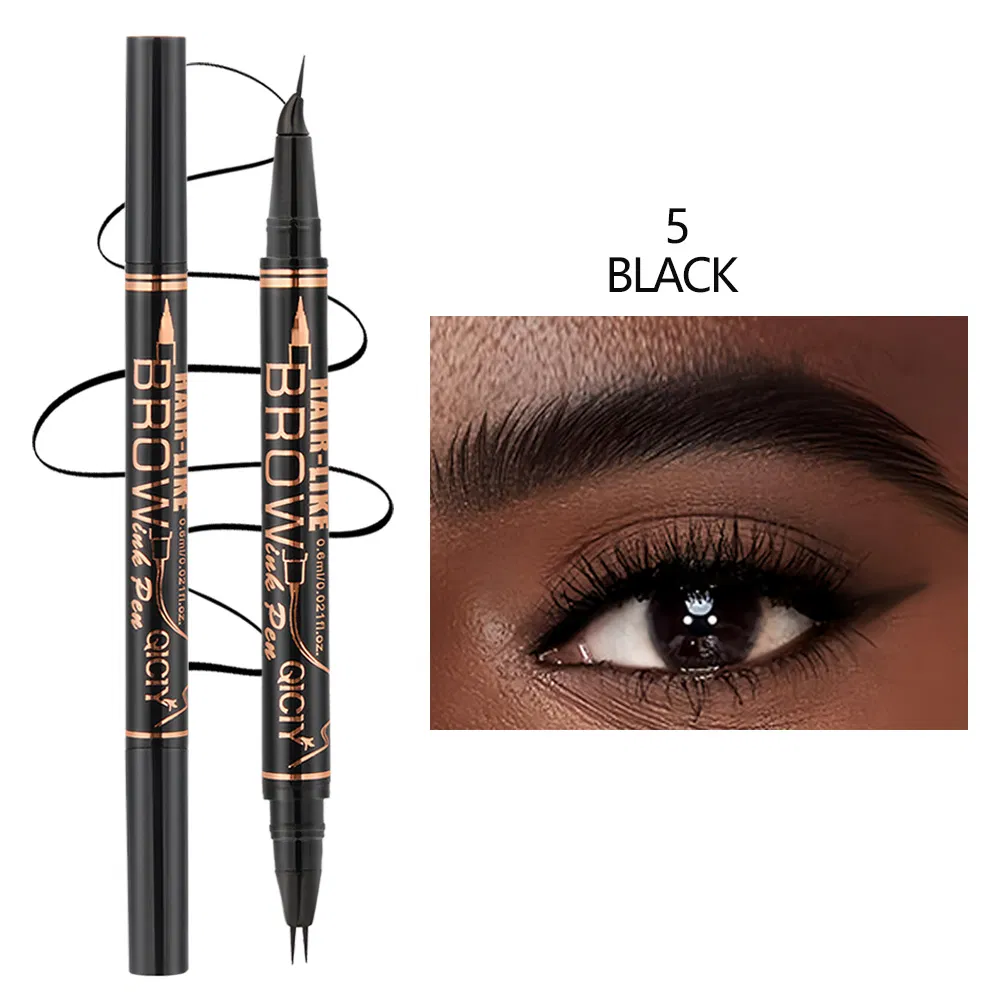 5 Color Eyeliner+Eye Brwo Eyebrow Pencil Makeup Set