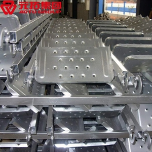 Galvanized Steel Staircase with Hook for Building Material