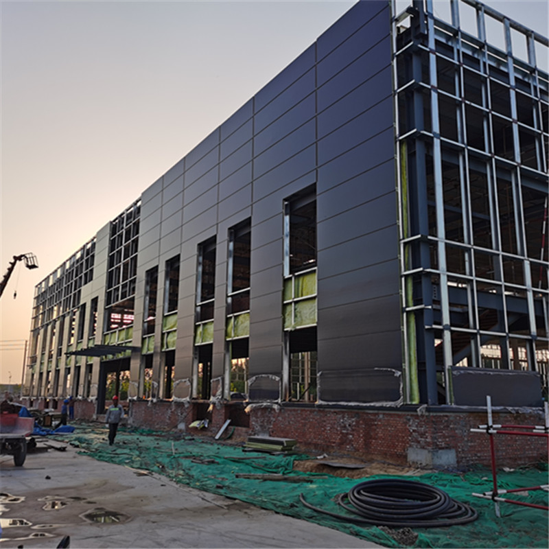 Modern Steel Apartment Prefabricated Building for Shopping Mall
