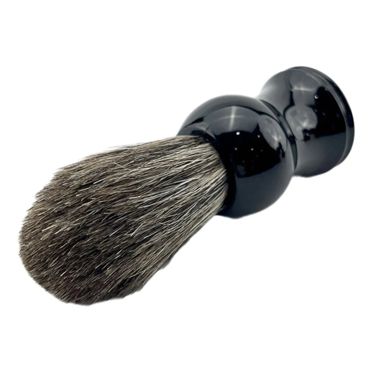 Mens Luxury Professional Hair Salon Tool Black Hand Crafted Beard Shaving Cleaning Brush