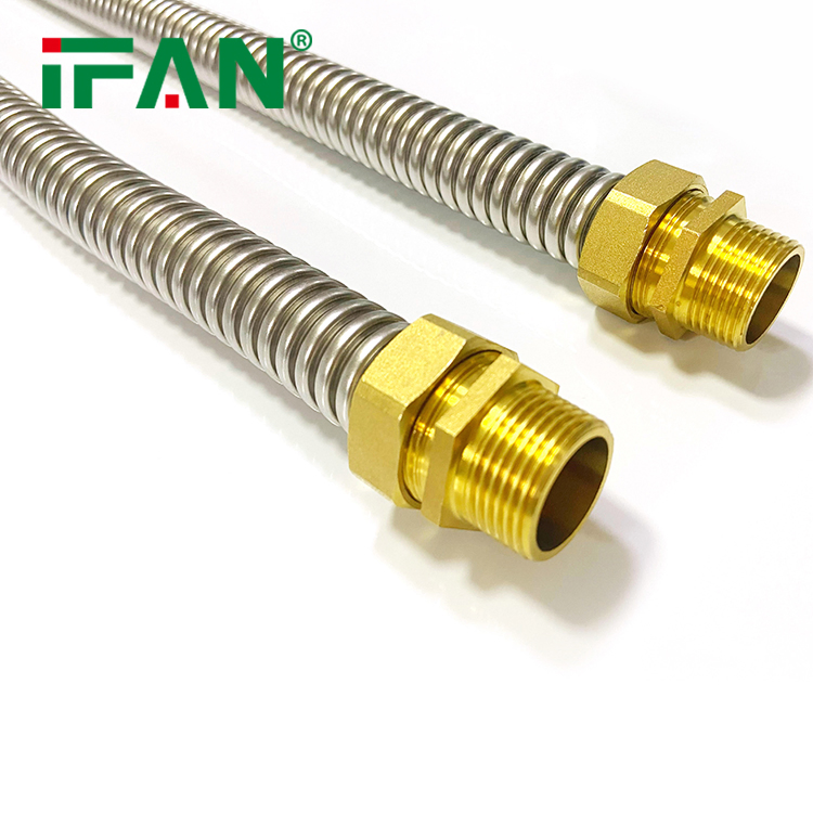 Ifan Natural Gas 304 Stainless Steel Corrugated Flexible Gas Hose Pipe