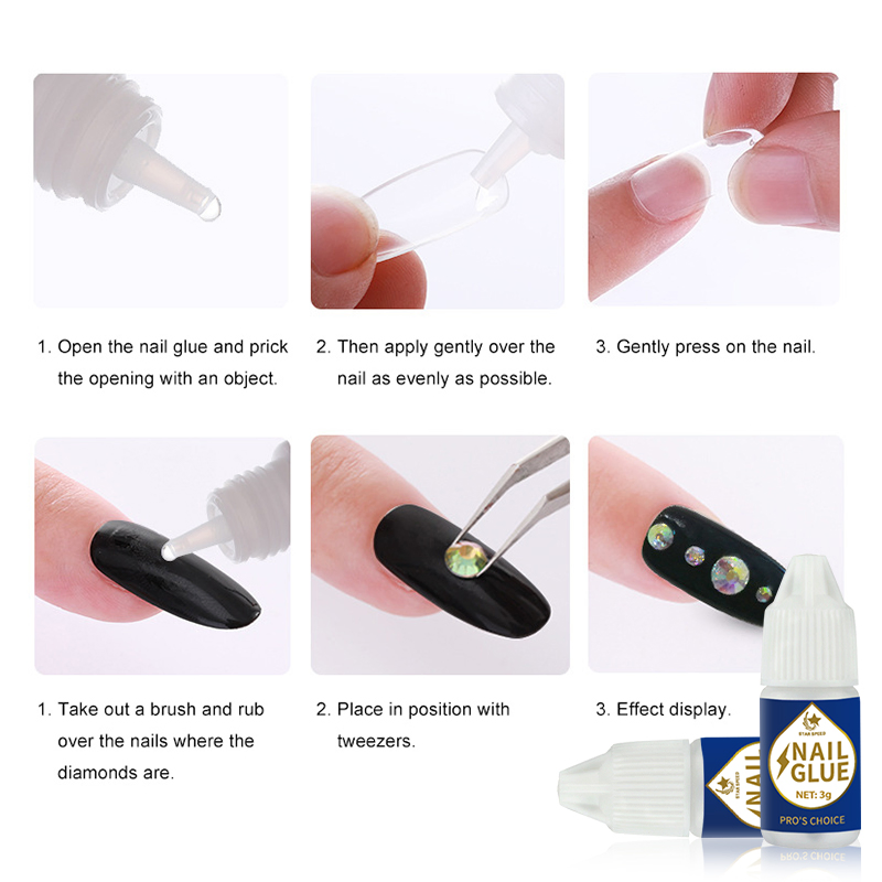 Wholesale 3G Nail Glue Special Glue for Nail Decoration Nail Tips Glue